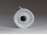 Régi fehér mázas porcelán angyal 12 cm