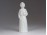 Nápolyi Capodimonte porcelán szerzetes 10 cm