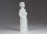 Nápolyi Capodimonte porcelán szerzetes 10 cm