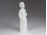 Nápolyi Capodimonte porcelán szerzetes 10 cm