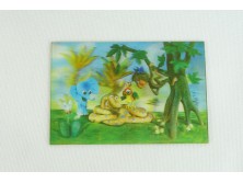 3 dimenziós retro orosz mese 3 D képeslap