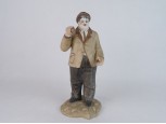 Oliver Hardy "Pan" porcelán figura 26 cm