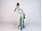 Hatalmas méretű porcelán kócsag szobor 37 cm