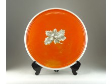 Antik jelzett porcelán tortás tál 37.5 cm