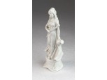 Régi Hébé ifjúságistennő porcelán szobor