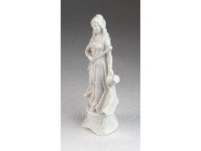 Régi Hébé ifjúságistennő porcelán szobor