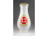 Alföldi porcelán váza véradásért 19 cm