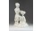 Biszkvit porcelán női akt figura 21 cm