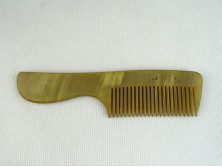 Antik kisméretű szaru fésű nyelesfésű 15 cm