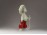 Török fiú porcelán figura 18.5 cm