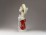 Török fiú porcelán figura 18.5 cm