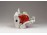 Török fiú porcelán figura 18.5 cm