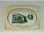 Porcelán plakett Agrártudományi Egyetem