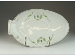 Régi szecessziós szószos porcelán alátét tál