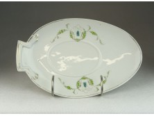 Régi szecessziós szószos porcelán alátét tál