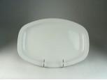 Régi Zsolnay porcelán kínáló tál tálca
