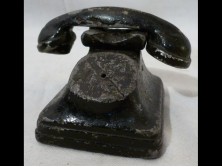 Játék ólom telefon kagylós