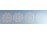 Régi 4 darab csipke alátét 16 cm