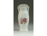 Jelzett német porcelán ibolyaváza GDR 9 cm