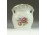 Jelzett német porcelán ibolyaváza GDR 6 cm