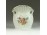 Jelzett német porcelán ibolyaváza GDR 6 cm