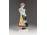 Régi Hollóházi porcelán menyecske 17 cm