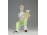 Régi Aquincum porcelán figura 13.5 cm