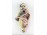 Velencei karneváli porcelánfejű baba 45 cm
