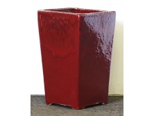 Nagy méretű mázas samott kaspó 50 cm