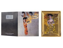 Jelzett GOEBEL KLIMT Adele porcelán kép 